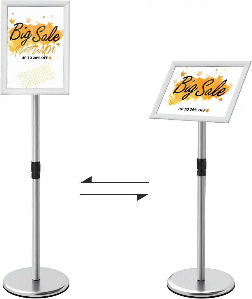 [EE14] Poster A3 Silver avec pied