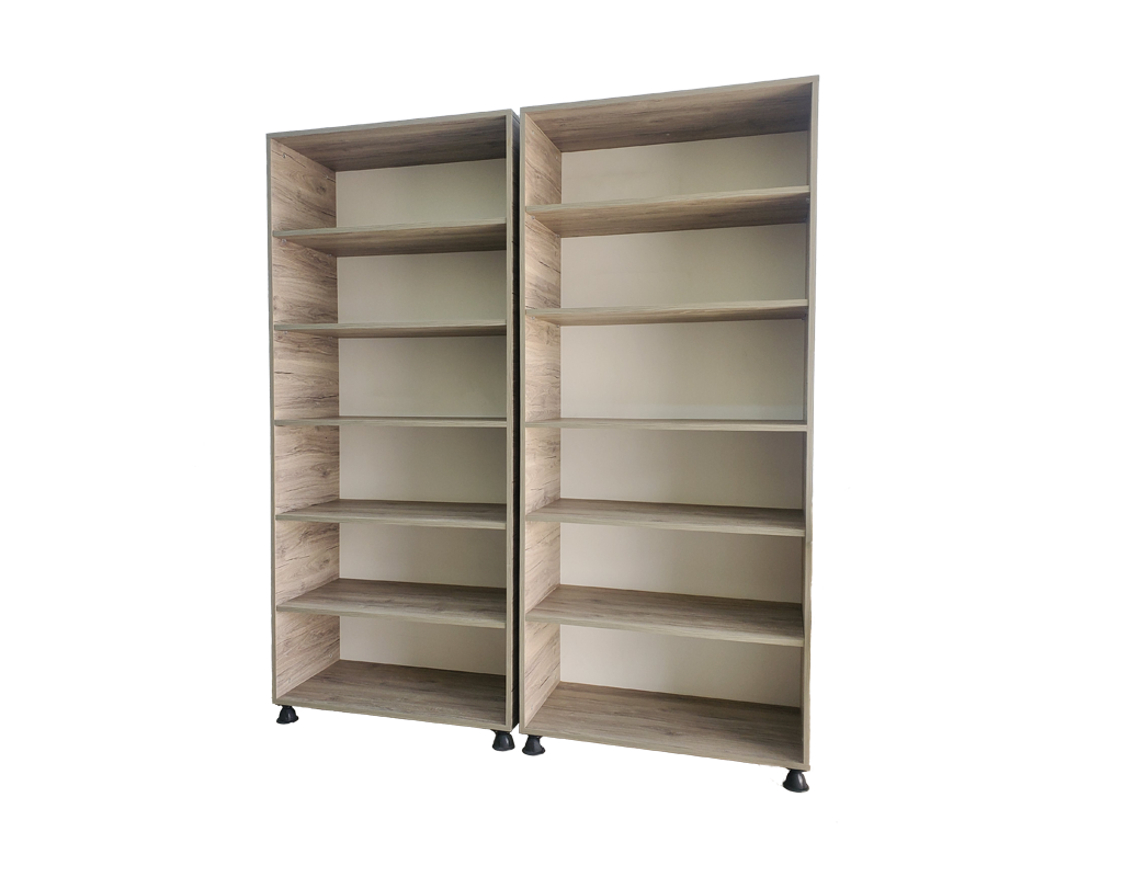 [DC02] Etageres 6 Niveau En Bois